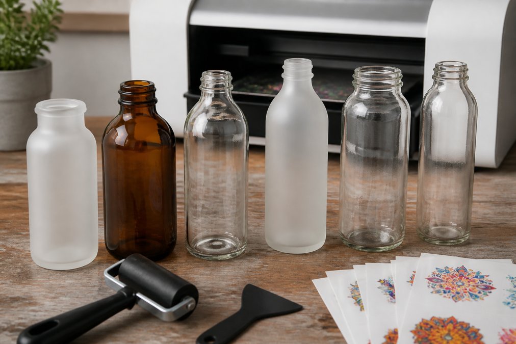 5 Ways to Brand Glass Bottles with UV DTF