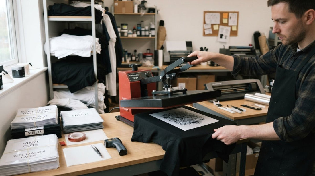 DTF Transfer Alternatives for Small Shops UK: 2026 Guide